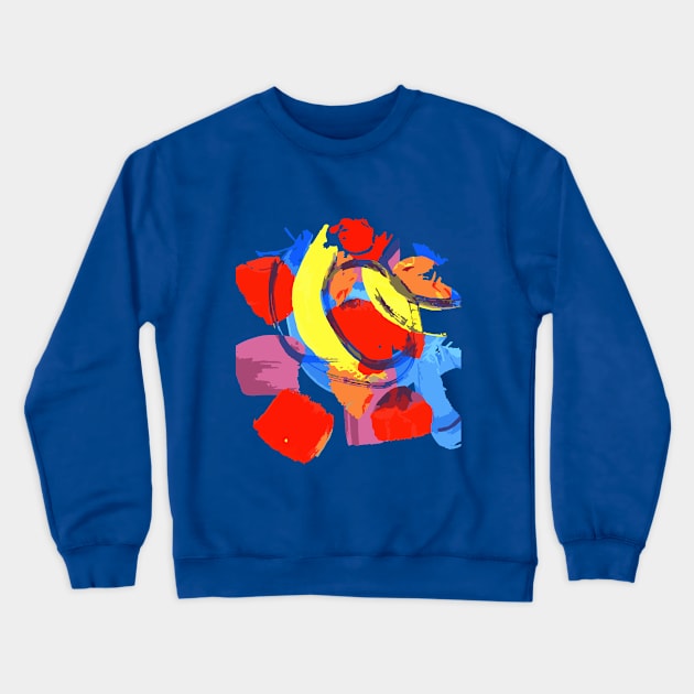 abstract Crewneck Sweatshirt by vlada antsi